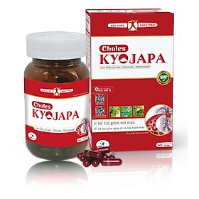 Choles KYOJAPA hộp 60 viên. Combo mua 4 tặng 1