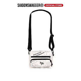 Túi Đeo Chéo Nam Nữ Ngang In Họa Tiết Báo SAIGON SWAGGER SGS Journal Cross Body Bag