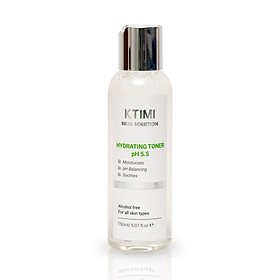 Nước hoa hồng Hydrating Toner KTIMI làm dịu và cân bằng độ pH cho da