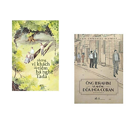Hình ảnh Combo 2 cuốn sách: Những vị khách của tiệm bá nghệ Tada + Ông Ibrahim và những đóa hoa Coran