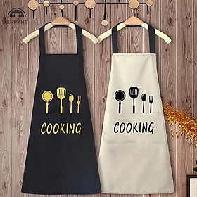 Mua Tạp dề chống thấm có túi để điện thoại và chỗ lau tay tiện lợi  giao màu mẫu ngẫu nhiên Tạp Dề Polime Không Thấm Nước  Sạch Sẽ Cute