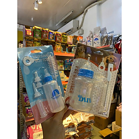 Bộ Bình Ti Sữa Cho Chó Mèo Sơ Sinh, Bình Bú Sữa Cho Chó Mèo 60ml và 150ml