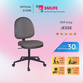 Ghế xoay nhân viên bọc vải SMLIFE Jesse