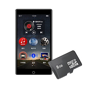 Hình ảnh Máy Nghe Nhạc Lossless MP3 MP4 Bluetooth Màn Hình Cảm Ứng 4 inch Ruizu H1 Tặng Kèm Thẻ Nhớ 8GB Cao Cấp AZONE - Hàng Chính Hãng