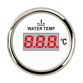 Car Auto 52mm/2’’ Digital Red LED Water Temp Gauge Water Temperature Gauge 810-00131