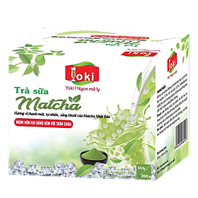 Trà sữa Matcha Yoki 200g (10*20g)