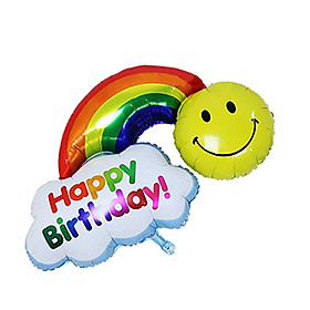 Bóng Hình Cầu Vồng Mặt Cười HPBD