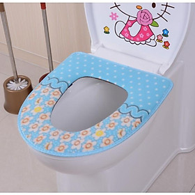 Mua {Hot}Lót bồn cầu giữ ấm mùa đông  lót bồn cầu giữ ấm Sale sốc