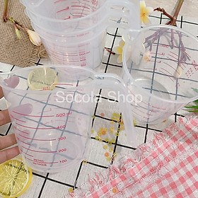 Mua Ca Đong Định Lượng Bằng Nhựa 250ml - 500ml