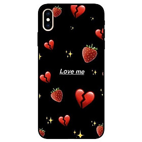 Ốp lưng dành cho Iphone X / Xs - Iphone Xs Max - Iphone Xr mẫu LOVE ME