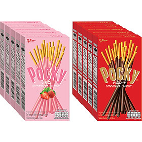 Bánh que Pocky Happy Set A x 10 Hộp