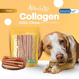 Altimate Collagen Dental Chew Thanh gặm cho chó giảm mảng bám&cao răng,chăm sóc hông khớp [Túi 90g