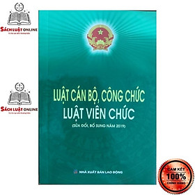 Hình ảnh Sách - Luật cán bộ, công chức - Luật viên chức 