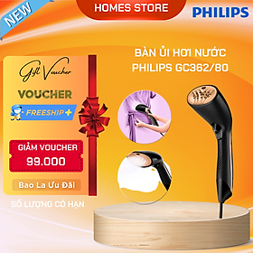 Mua Bàn Ủi Hơi Nước Cầm Tay PHILIPS GC362/80 - Nhập Khẩu Đức Ủi Nhăn Nhanh Chóng Công Suất 1300W - Hàng Nhập Khẩu