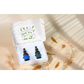 Bộ quà tặng MSE100 tinh chất phục hồi trẻ hóa da NMN+HY 30ml + MSE100 tinh chất nhau thai tái sinh Placenta 30ml - Mōly Beauty