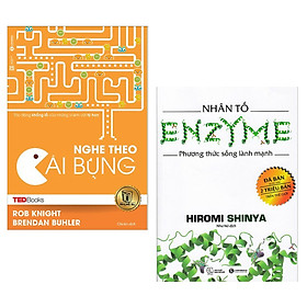 Combo Cẩm Nang Hay Về Sức Khỏe: TedBooks - Nghe Theo Cái Bụng + Nhân Tố Enzyme - Phương Thức Sống Lành Mạnh (Bí Quyết Để Có Một Cơ Thể Hoàn Hảo / Tặng Kèm Bookmark Happy Life)