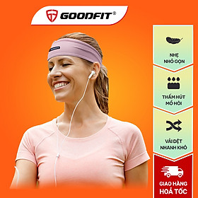 Băng đô thể thao nam nữ GoodFit GF804SB ngăn mô hôi, siêu co giãn dùng cho Yoga, Aerobic, Gym, chạy bộ