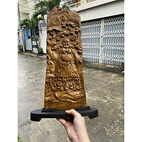 Mua Tranh chạm khắc phật Di Lặc bằng gỗ trầm hương
