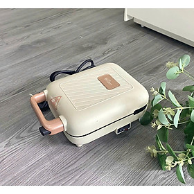 Mua  Hàng chính hãng  Máy nướng bánh Bear DBC- C06M1 - Công suất 600W nướng bánh sanwich  waffle  hotdog  bánh quế mini