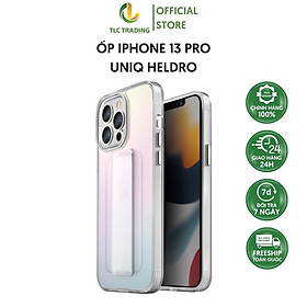 HÀNG CHÍNH HÃNG - Ốp Lưng dành Cho Iphone 13 Pro UNIQ Heldro Trong Suốt Chất Liệu Mềm Dẻo Chống Trầy Xước Gọn Nhẹ Dễ Bỏ Túi