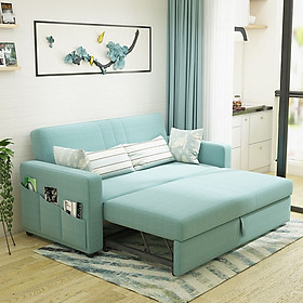 Mua Sofa giường kéo Tundo đa năng hiện đại màu xanh ngọc