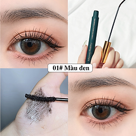 Dụng cụ chuốt mi cong dành cho nữ Boorui - Mascara chải mi cong dày tự nhiên, đầu cọ mảnh dài không lem không thấm nước, mồ hôi dụng cụ trang điểm chuyên nghiệp cho chị em - hàng chính hãng