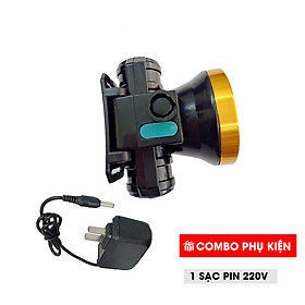 Đèn Pin Đội Đầu A4 Sạc Điện Siêu Sáng