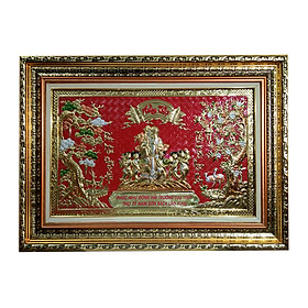 Tranh Mừng Thọ Ông - (78 x 118 cm)