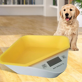 Pet Food Scale Accurate Weight Digital Pet Feeder Electronic Pet Bowl for Pet Supplies Dog