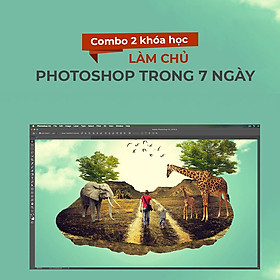 Bộ 2 khóa học làm chủ Photoshop trong 7 ngày