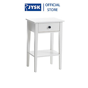 Mua Tủ đầu giường | JYSK Nordby | gỗ công nghiệp | trắng | R42xS36xC65cm