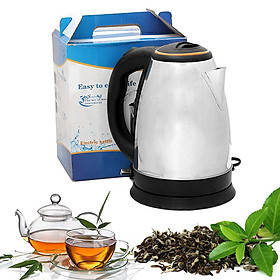 Mua Ấm Siêu Tốc Đun Nước INOX 1.8L  Electric Kettle - Bình Đun Nước Tự Ngắt Bền Bỉ Tiện ích  Vỏ inox đun sôi cực nhanh tiết kiệm điện Hàng chính hãng