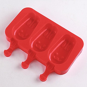 Silicone Ice Pop Mold Ice Cream Bar Popsicle Molds DIY Maker