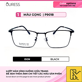 GỌNG KÍNH TITAN NAM (Titanium Pors Men) CHẤT LIỆU VƯỢT TRỘI SIÊU NHẸ SIÊU BỀN – HÀNG CHÍNH HÃNG P9018