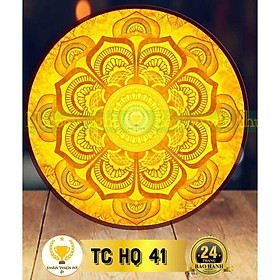 Đèn thờ hào quang trúc chỉ in tròn_M3742