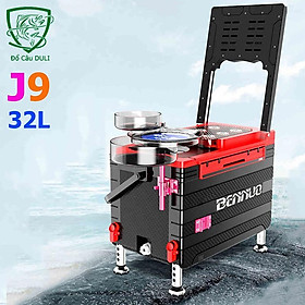 Thùng Câu Đài BENNUO J9 Đa Năng Thể Tích 32L giữ nhiệt cực tốt, giải quyết mọi địa hình khi đi câu cá , du lịch KK-26