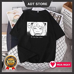 Áo phông Spy x Family Anya Face Anime unisex nam nữ mẫu HOT độc đẹp giá rẻ
