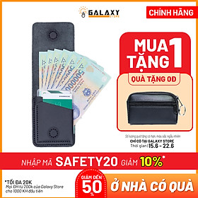 Ví Bóp Nam Nữ Nhỏ Gọn Da Bò Handmade Galaxy Sports GVU06