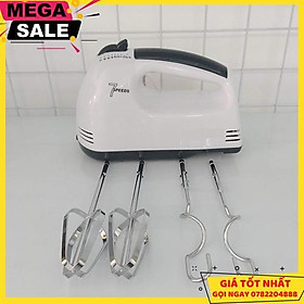Mua Máy Đánh Trứng Cầm Tay 7 Tốc Độ Công Suất 180W ( Tặng Kèm 1 Dây Buộc Tóc Xinh Xắn) - Giao Hàng Toàn Quốc
