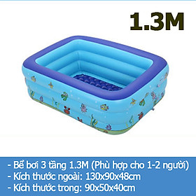 Mua Bể bơi bơm hơi cho bé hồ bơi phao 3 tầng trẻ em