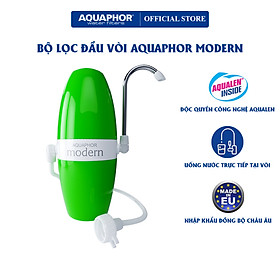 Bộ lọc đầu vòi Aquaphor MODERN Xanh - Hàng Chính Hãng 