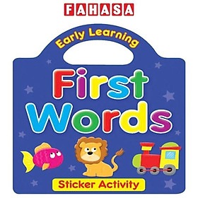 Early Learning First Words - Sticker Activity