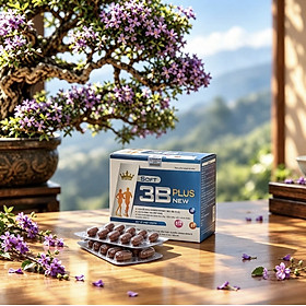 Viên uống vitamin 3B plus new, Kingphar, hộp 100v