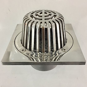 Mua Cầu chắn rác sân thượng 10x10cmØ60 đúc nguyên khối GL SUS304  không gỉ  tuổi thọ cao  chịu lực lớn