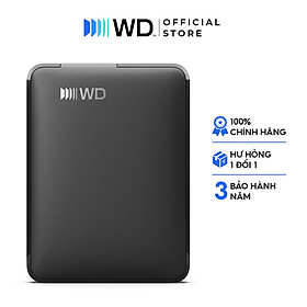 Ổ cứng di động HDD Western Digital WD Elements Portable (USB-C) Hàng chính hãng Bảo hành 3 năm 1 đổi 1