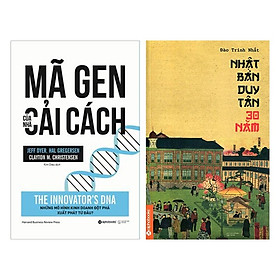 Combo Sách Hay: Mã Gen Của Nhà Cải Cách + Nhật Bản Duy Tân 30 Năm