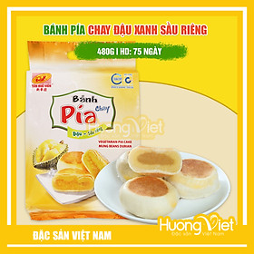 Bánh pía chay đậu xanh sầu riêng mini 500g