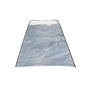 Outdoor Emergency Sleeping Bag Compact Portable Travelling Camping Hiking Sleeping Bag silver US