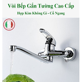 Vòi bếp nóng lạnh (gắn tường) - Hàng cao cấp