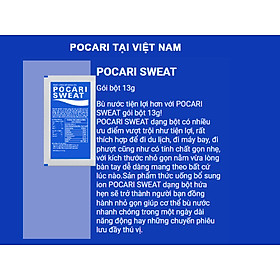 Hình ảnh Thức uống bổ sung ion Pocari sweat dạng bột gói 13g